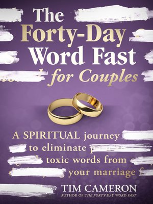 cover image of The Forty-Day Word Fast for Couples